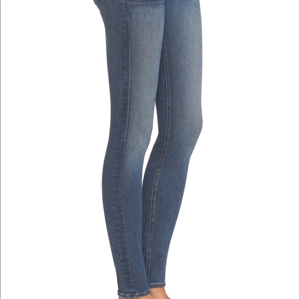 Rag & bone mid rise skinny jeans // size 26 - Picture 3 of 7